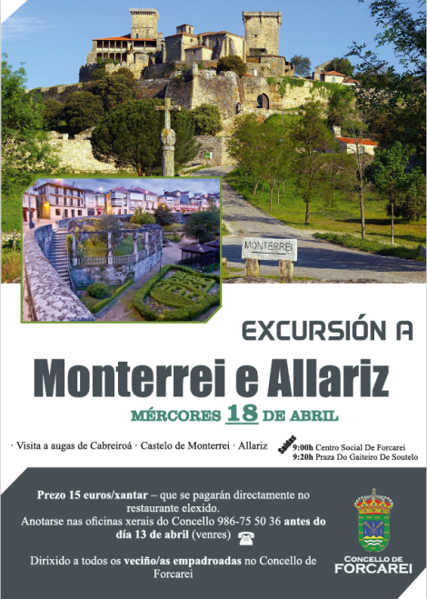 Excursión a Monterrei e Allariz